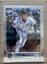 2022 TOPPS CHROME UPDATE RC USC100 SPENCER TORKELSON TIGERS