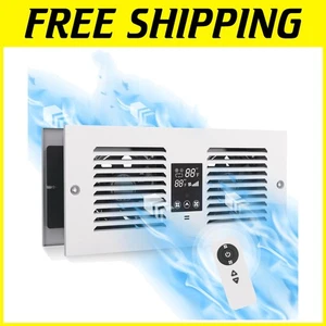 Efficient Dual Fan Wall Vent with Remote Control - Ideal for Kitchen & Bathroom - Picture 1 of 8