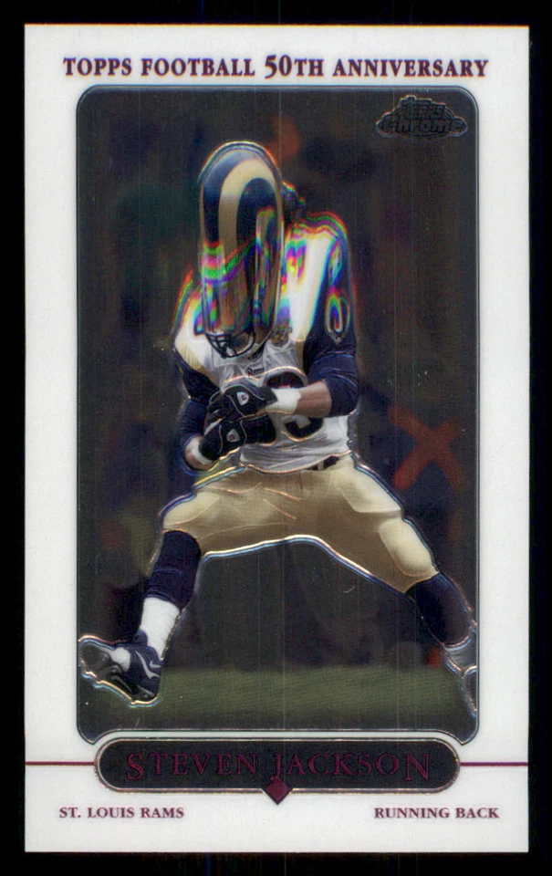 2005 Topps Chrome #60 Steven Jackson - Image 1 of 2