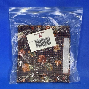 Pinza de mango Longaberger - Guinga de otoño - Nueva - Envío gratuito - Imagen 1 de 7