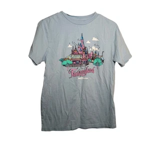 Camiseta Parques Disney Para Mujer Pequeña Azul Fantasyland Magic Kingdom Camiseta - Imagen 1 de 10