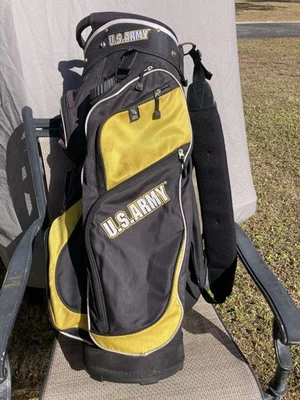 Bolsa de carrinho de golfe HotZ tamanho completo. Logotipo do exército dos EUA com escudo de chuva - Imagem 1 de 4