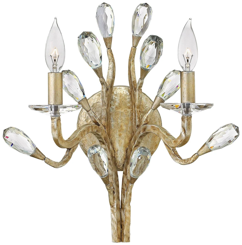 Fredrick Ramond Eve 15 1/2" High Champagne Gold Wall Sconce - Image 1 of 1