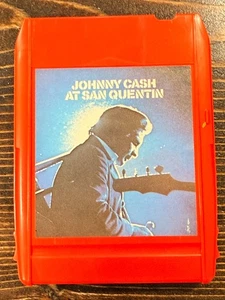 Johnny Cash at San Quentin 18-10-0674 Vintage 8-Track Tape Cartridge - Picture 1 of 4