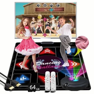 A Single-Person Dance mat with Camera, 64GB Card, 1000 Games,650 Songs, 81 Mu... - Picture 1 of 7