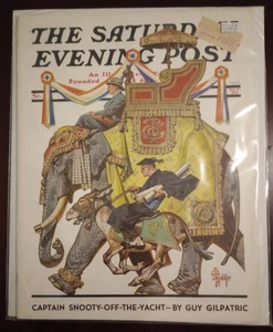 1936 OCTOBER 17 SATURDAY EVENING POST MAGAZINE - J.C. LEYENDECKER COVER - 2- - Picture 1 of 1