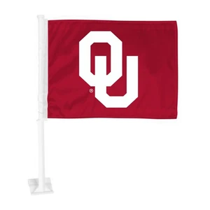 Oklahoma Sooners Large 11" x 14" Auto Car, Truck or SUV Flag - Imagen 1 de 1
