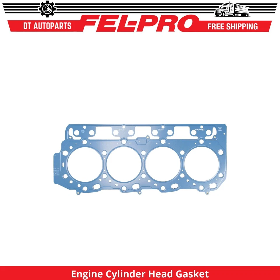For 2001-2006 GMC Sierra 3500 6.6L V8 Engine Cylinder Head Gasket Right Fel-Pro - Image 1 of 1
