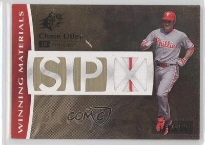 2008 SPx Winning Materials SPx Die-Cut /150 Chase Utley #WM-CU - Image 1 of 2
