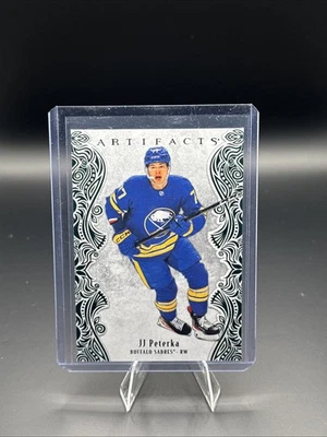 2025-26 UD Artifacts - JJ Peterka #32 JADE GREEN /100 - Image 1 of 2