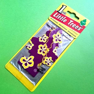 Deodorante da appendere per auto Little Trees fuori produzione petali profumati sulla spiaggia - Foto 1 di 2