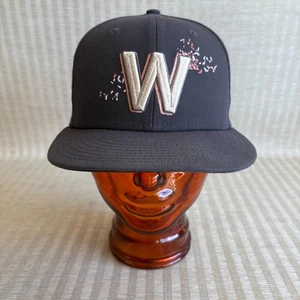 Washington Nationals City Connect Fitted Cap Hat Mens 7 5/8 New Era 59Fifty MLB - Picture 1 of 16