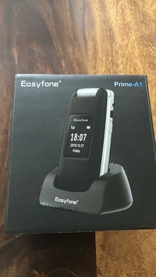 Easyfone Prime-A1 Seniorenhandy, Großtasten, Schwarz, Simlockfrei - Bild 1 von 3