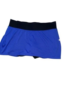 NIKE Dri-Fit Mujer Azul Medio Tenis Golf Entrenamiento Skort - Imagen 1 de 6
