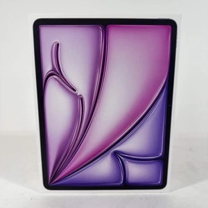 New WiFi Only Apple iPad Air 13" M3 128GB Purple MCJ44LL/A - Picture 1 of 5