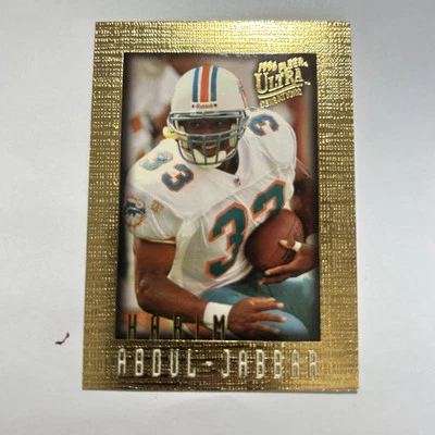 1996 Fleer Ultra Sensations - #55 Karim Abdul-Jabbar (RC) Beautiful Card - Image 1 of 2