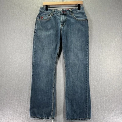 Vintage Quiksilver Quik Jeans Mens 30 Blue Lightwash Denim Classic Skate Grunge - Image 1 of 4