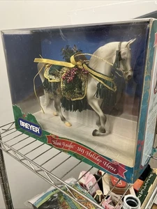 Breyer Christmas Holiday Horse #700403 Cavaliere Silenzioso Khemosabi Arabo 2003 - Foto 1 di 4