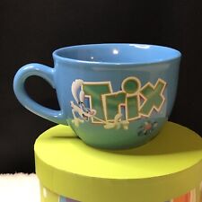 2003 Rare General Mills Trix Cereal Large Blue Mug
