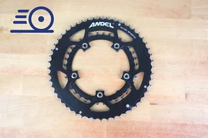 Andel AL7-CNC 52/36T 110mm BCD Chainring Set - Picture 1 of 3