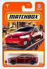Matchbox Tesla Model X MIDNIGHT CHERRY RED 2024 Matchbox #18