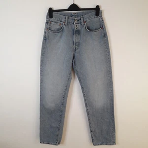 Replay Jeans W31 L32 hellblau Vintage Denim Regular Tapered Button Fly Erwachsene - Bild 1 von 13