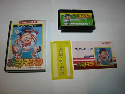 Family Mahjong Famicom NES Japan import boxed + manual US Seller - Image 1 of 4