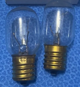 (2 Pack)  GE / Whirlpool Microwave Light Bulb 8206232A - Picture 1 of 4