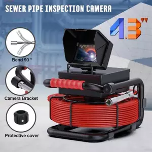 4.3" Screen Drain Sewer Pipeline Pipe Vent Inspection Camera for Plumber dia22mm - Picture 1 of 13