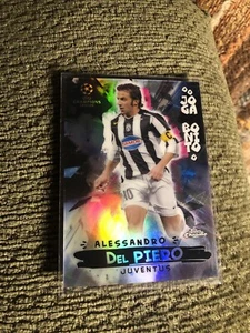2020/21 TOPPS CHROME UEFA CHAMPIONS ALESSANDRO DEL PIERO JOGA BONITO #JB-15 - Picture 1 of 2