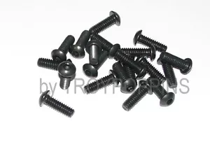 20-ACERO LISO-1/4-20 x 3/4 SUJETADOR CABEZAL DE BOTÓN ALLEN TAPA MÁQUINA TORNILLO SUJETADOR PERNO - Imagen 1 de 1