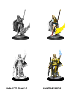 Miniaturas sin pintar de cortes profundos de batallas Pathfinder: oráculo humano femenino - Imagen 1 de 1