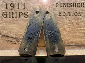 Punisher Full Size 1911 Grips Panel Set for Airsoft - Picture 1 of 4