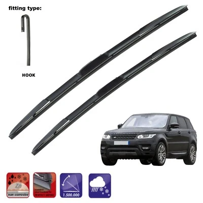 Juego de 2 limpiaparabrisas híbrido Land Rover Range Rover Sport 2005-13 Foto 1 de 4