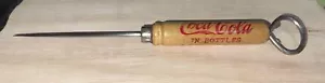 Vintage 1940 Coca-Cola Coke Soda Ice Pick with Bottle Opener Coca Cola - Picture 1 of 14