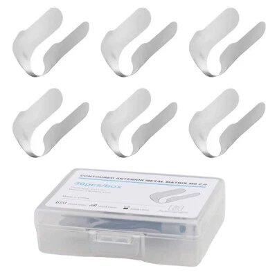 Dental Proximal Anterior Strips Metal Matrix Bands Twin Anterior Matrices System - Image 1 of 4