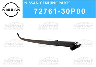 NISSAN Genuine 300ZX Z32 T-Top 90-96 Front Windshield Side Molding LH 7276130P00 - Image 1 of 4
