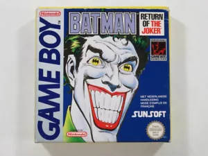 BATMAN RETURN OF THE JOKER NINTENDO GAMEBOY (GB) FAH (COMPLETE - BOX DAMAGED) - Imagen 1 de 11