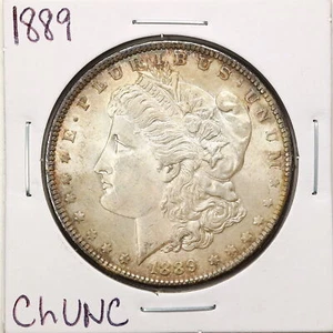 1889 $1 Morgan Silver Dollar in Choice UNC Condition #BH00089 - Picture 1 of 2