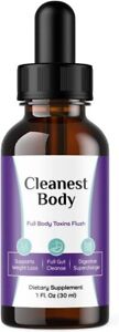 1 Pack - Cleanest Body Drops, Full body Flush Management, Cleanse, and Digestion