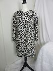 Manteau à ressort bouton imprimé animal léopard Ann Taylor taille S
