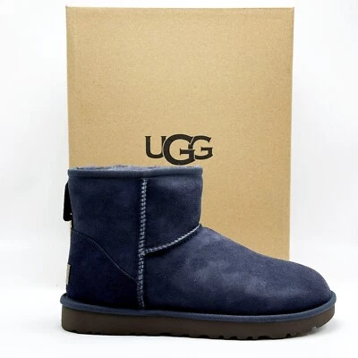 *NUEVO* Bota UGG Classic Mini II para mujer EVE BLUE (1016222 EVB), Talla 6.0 - 10.0 👍 Foto 1 de 4