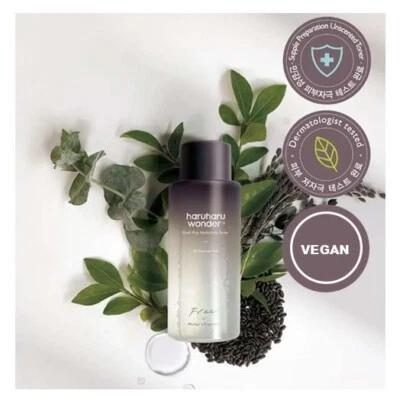 Haruharu WONDER - Black Rice Hyaluronic Toner [Fragrance Free] 150ml-UK SELLER-