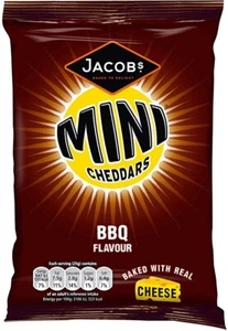 Mcvitie's Baked Mini Cheddars BBQ Geschmack Kekse 50 g (30er Pack) - Bild 1 von 3