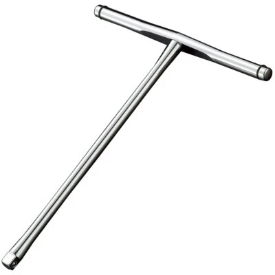 KTC NBHT3 Nepros T type handle Angle 9.5sq 5GQ Steel Silver Chrom Finished NEW - Image 1 of 3