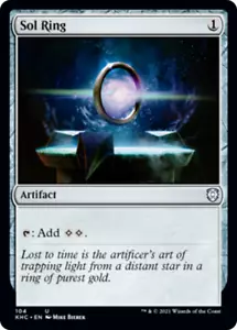 mtg magic sol ring ENGLISH Solarring Commander Kaldheim - Bild 1 von 1