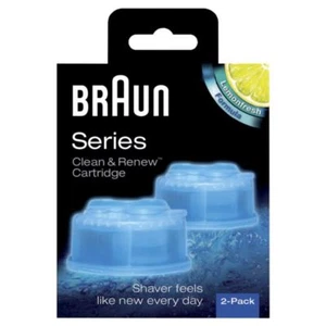 BRAUN Cartucce Clean & Renew per Rasoio Serie 3 5 7 5301 5302 5648 FREEGLIDER - Foto 1 di 5