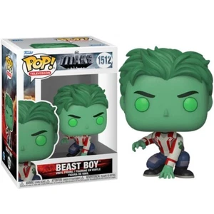 FUNKO POP! TELEVISION TITANS (1512) BEAST BOY VINYL FIGURE 9CM STATUA COLLEZIONE - Imagen 1 de 3