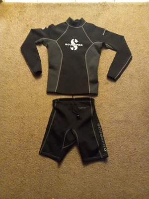 Traje de neopreno Scubapro Everflex 1 para mujer con protección contra erupciones talla S y pantalones híbridos 1,0 Foto 1 de 4