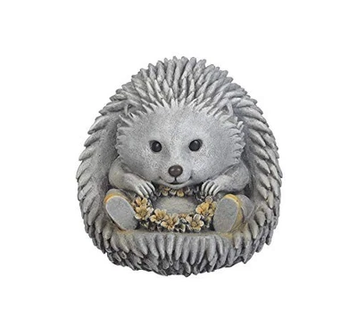 Hedgehog in Rain Boots Resin Statue, 7.5H, Pudgy Pals Collection - Image 1 of 4